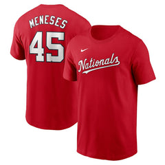 Joey Meneses Washington Nationals Nike Fuse Name & Number T-Shirt | MLB Outlet