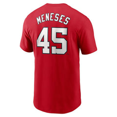 Joey Meneses Washington Nationals Nike Fuse Name & Number T-Shirt | MLB Outlet
