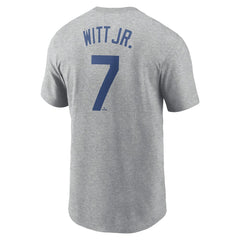 Bobby Witt Jr. Kansas City Royals Nike Fuse Name & Number T-Shirt | MLB Discount