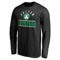 Boston Celtics Team Arch Knockout Long Sleeve T-Shirt On Sale