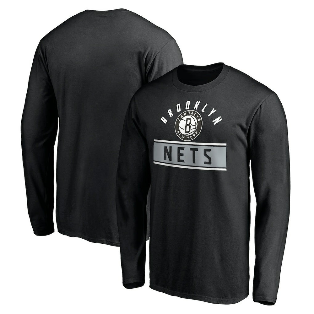 Brooklyn Nets Team Arch Knockout Long Sleeve T-Shirt Discount