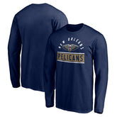 New Orleans Pelicans Team Arch Knockout Long Sleeve T-Shirt On Sale