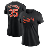 Adley Rutschman Baltimore Orioles Nike Women's Cooperstown Collection Fuse Name & Number T-Shirt | MLB Online