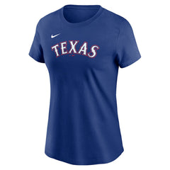 Corey Seager Texas Rangers Nike Women's Cooperstown Collection Fuse Name & Number T-Shirt | MLB Shop