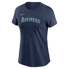 Julio Rodriguez Seattle Mariners Nike Women's Cooperstown Collection Fuse Name & Number T-Shirt | MLB Sale