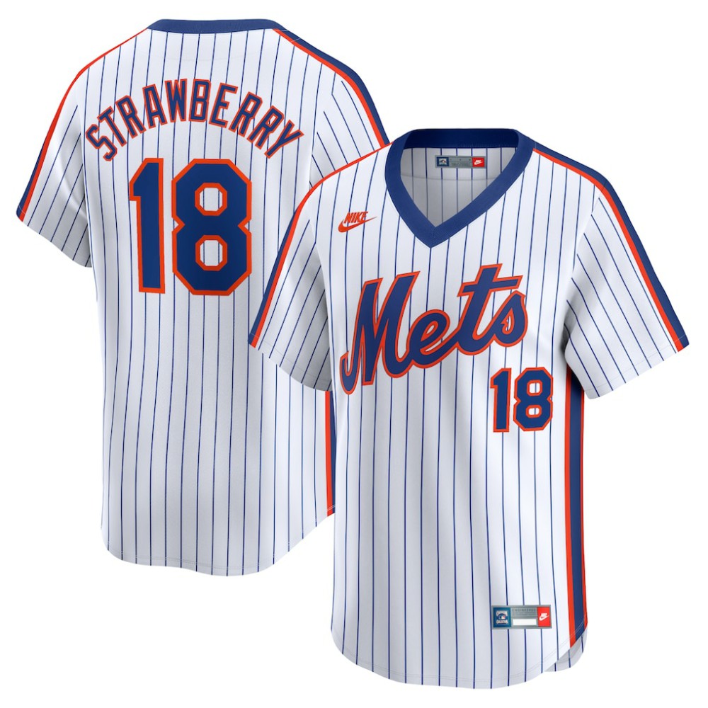 Darryl Strawberry New York Mets Nike Throwback Cooperstown Limited Jersey | MLB US