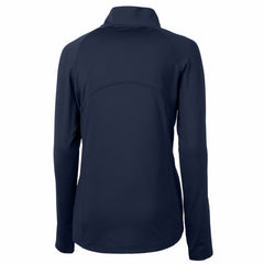 Kansas City Royals Cutter & Buck Women's City Connect Adapt Eco Knit Stretch Recycled Half-Zip Pullover Top | MLB On Sale