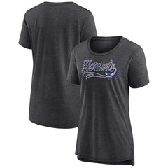 Charlotte Hornets Women's League Leader Tri-Blend T-Shirt For Sale