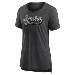 San Antonio Spurs Women's League Leader Tri-Blend T-Shirt Discount