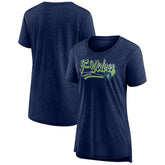 Minnesota Timberwolves Women's League Leader Tri-Blend T-Shirt New