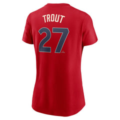 Mike Trout Los Angeles Angels Nike Women's 2024 City Connect Fuse Player Name & Number T-Shirt | MLB For sale