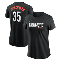 Adley Rutschman Baltimore Orioles Nike Women's City Connect Fuse Name & Number T-Shirt | MLB Sale