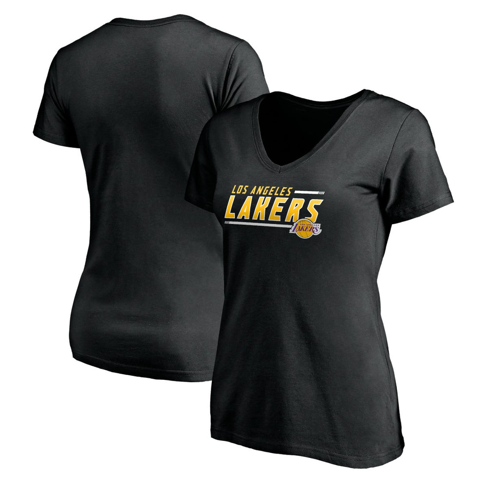 Los Angeles Lakers Women's Mascot In Bounds V-Neck T-Shirt Outlet