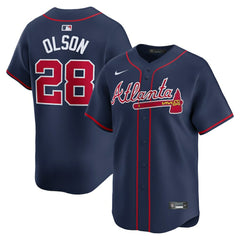 Matt Olson Atlanta Braves Nike Alternate Limited Player Jersey – Navy | MLB For sale