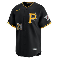 Roberto Clemente Pittsburgh Pirates Alternate Limited Jersey - Black