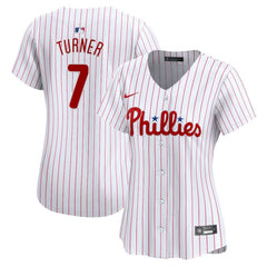 Trea Turner Philadelphia Phillies Nike Women's Home Limited Player Jersey | MLB Shop
