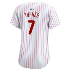 Trea Turner Philadelphia Phillies Nike Women's Home Limited Player Jersey | MLB Shop