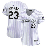 Kris Bryant Colorado Rockies Women's Home Limited Player Jersey - White