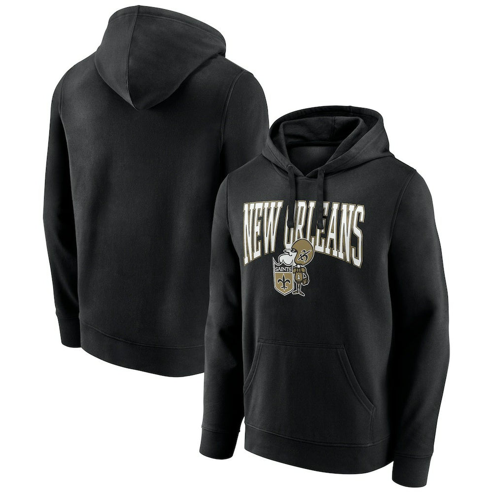 New Orleans Saints Gridiron Classics Campus Standard Pullover Hoodie