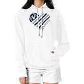 New York Yankees G-III 4Her by Carl Banks Women's Heart Fleece Pullover Hoodie | MLB US