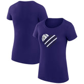 Colorado Rockies G-III 4Her by Carl Banks Women's Super-Slim Fit Lightweight Heart Graphic T-Shirt | MLB Online