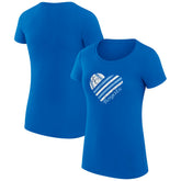 Kansas City Royals G-III 4Her by Carl Banks Women's Super-Slim Fit Lightweight Heart Graphic T-Shirt | MLB US