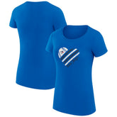 Toronto Blue Jays G-III 4Her by Carl Banks Women's Super-Slim Fit Lightweight Heart Graphic T-Shirt | MLB Discount