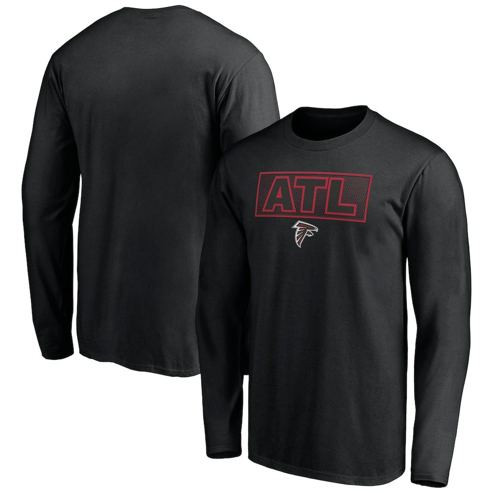 Atlanta Falcons Squad Throwbacks Long Sleeve T-Shirt