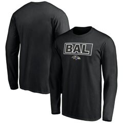 Baltimore Ravens Squad Throwbacks Long Sleeve T-Shirt