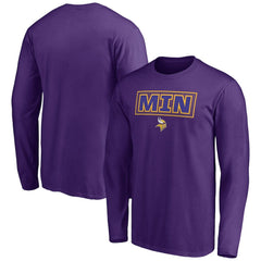 Minnesota Vikings Squad Throwbacks Long Sleeve T-Shirt