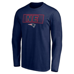 New England Patriots Squad Throwbacks Long Sleeve T-Shirt