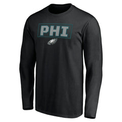 Philadelphia Eagles Squad Throwbacks Long Sleeve T-Shirt