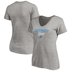 Detroit Lions Women's Depth Chart V-Neck T-Shirt