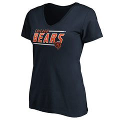 Chicago Bears Women's Mascot In Bounds V-Neck T-Shirt