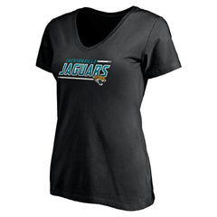 Jacksonville Jaguars Women's Mascot In Bounds V-Neck T-Shirt