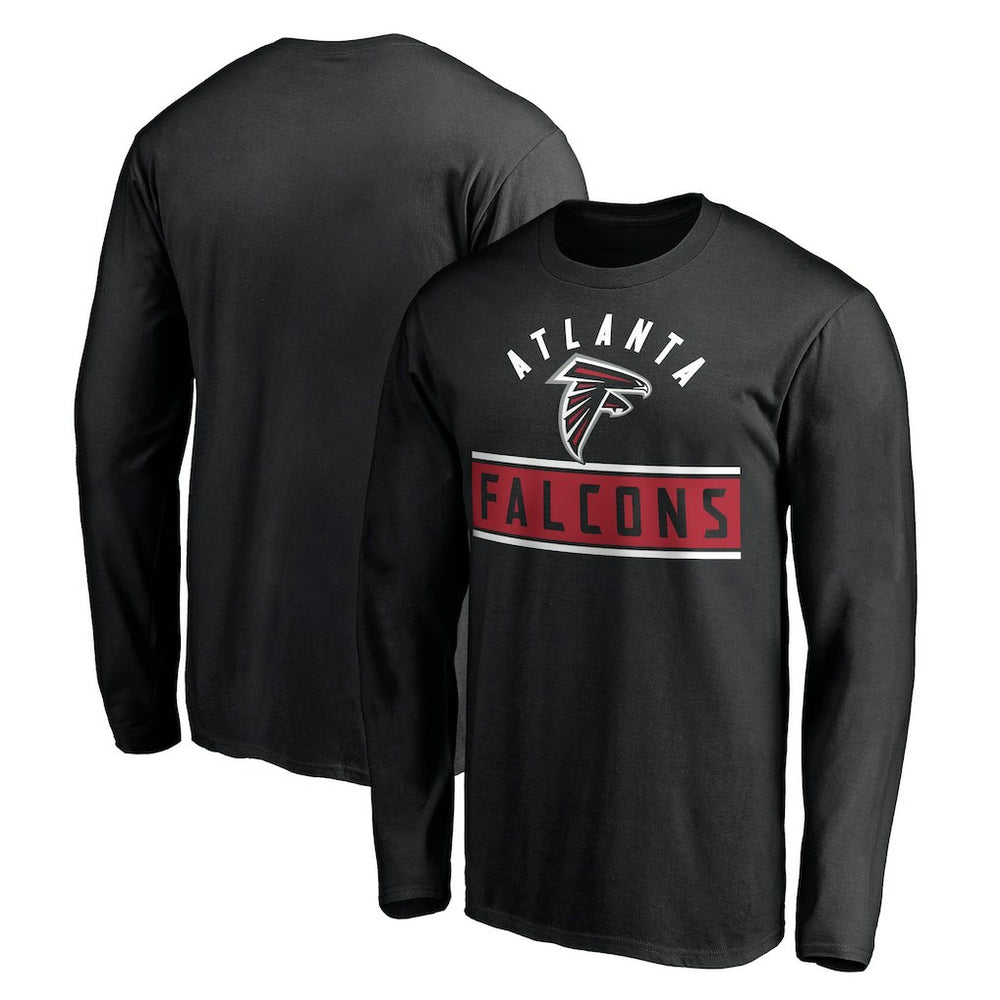 Atlanta Falcons Team Arch Knockout Long Sleeve T-Shirt