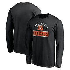 Cincinnati Bengals Team Arch Knockout Long Sleeve T-Shirt