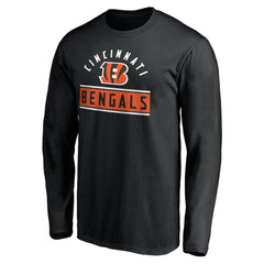 Cincinnati Bengals Team Arch Knockout Long Sleeve T-Shirt