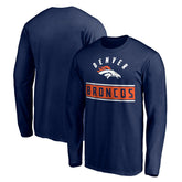 Denver Broncos Team Arch Knockout Long Sleeve T-Shirt