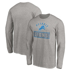 Detroit Lions Team Arch Knockout Long Sleeve T-Shirt