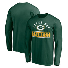 Green Bay Packers Team Arch Knockout Long Sleeve T-Shirt