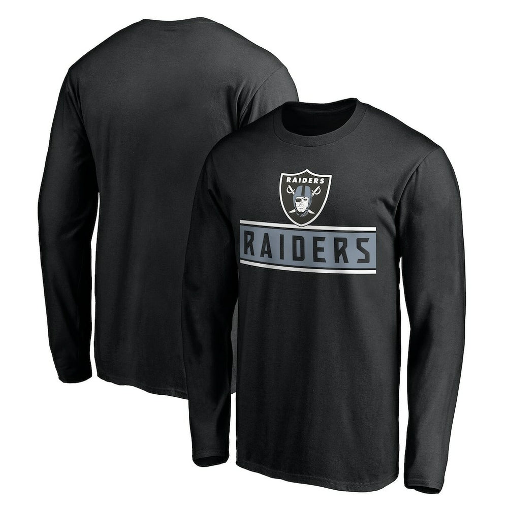 Las Vegas Raiders Team Arch Knockout Long Sleeve T-Shirt