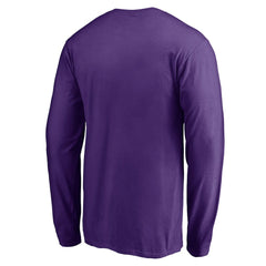 Minnesota Vikings Team Arch Knockout Long Sleeve T-Shirt
