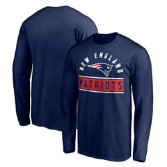 New England Patriots Team Arch Knockout Long Sleeve T-Shirt