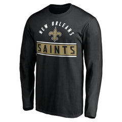 New Orleans Saints Team Arch Knockout Long Sleeve T-Shirt