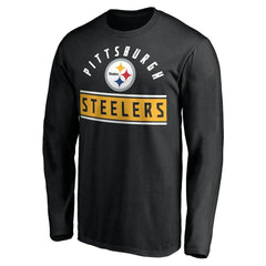 Pittsburgh Steelers Team Arch Knockout Long Sleeve T-Shirt