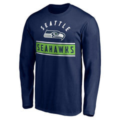 Seattle Seahawks Team Arch Knockout Long Sleeve T-Shirt