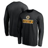 Boston Bruins Team Arch Knockout Long Sleeve T-Shirt Sale