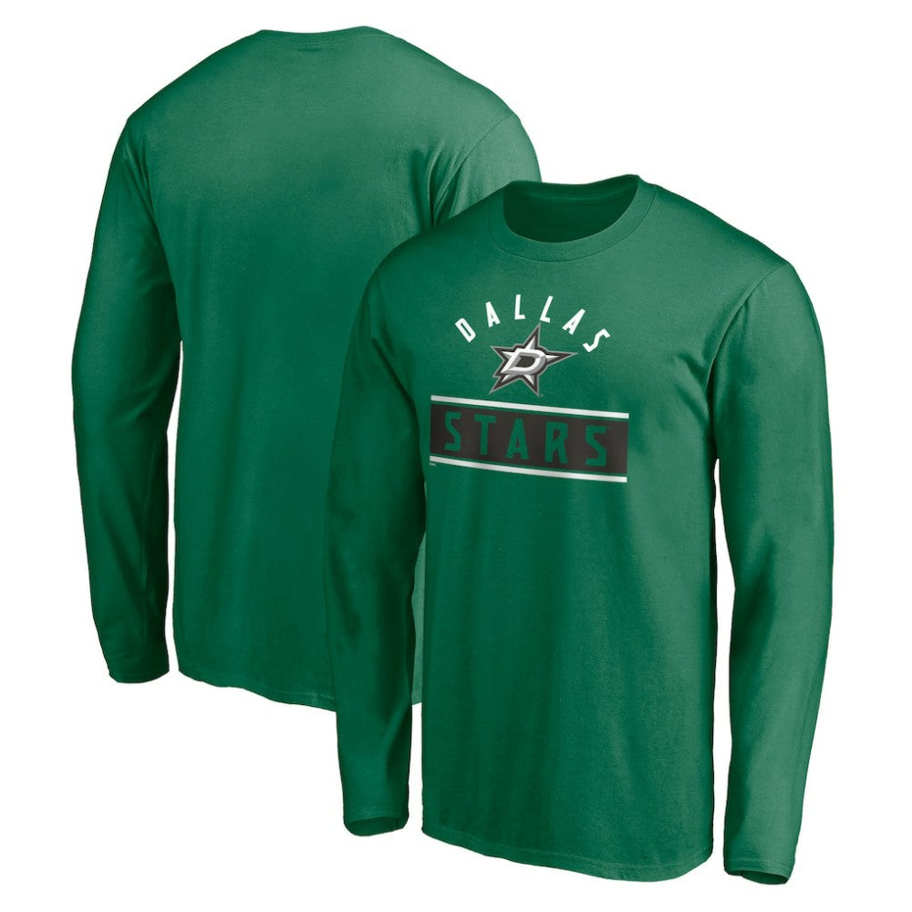 Dallas Stars Team Arch Knockout Long Sleeve T-Shirt On Sale