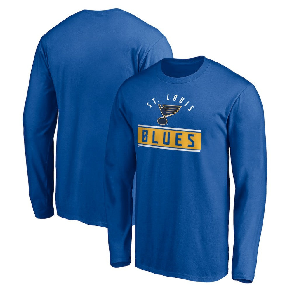 St. Louis Blues Team Arch Knockout Long Sleeve T-Shirt Online